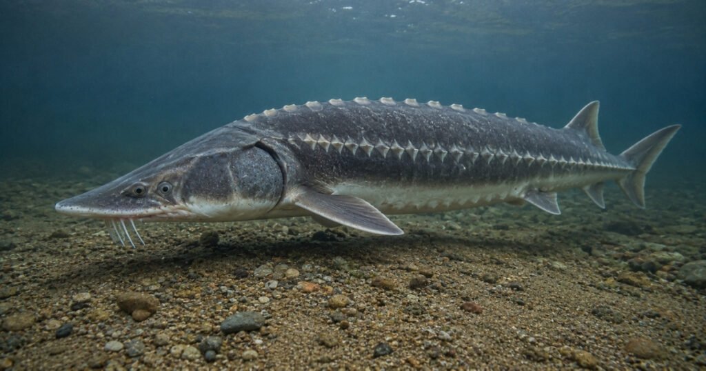 European Sea Sturgeon size