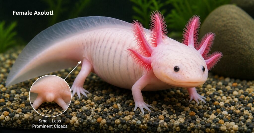 Female Axolotl Characteristics