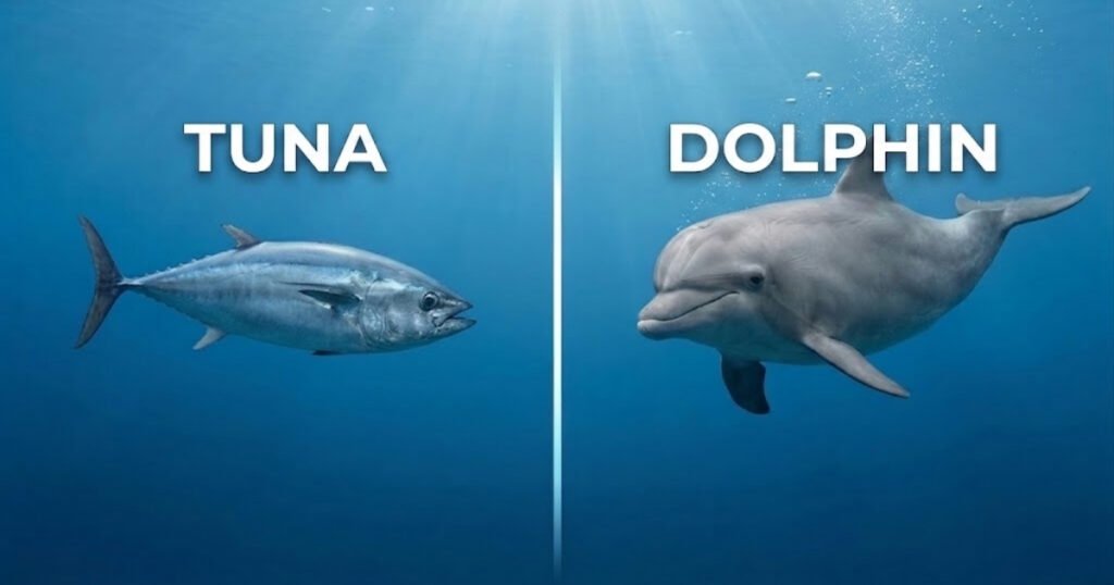 Fish vs Dolphins