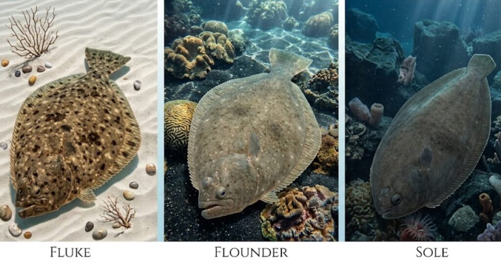 Fluke VS Flounder VS Sole