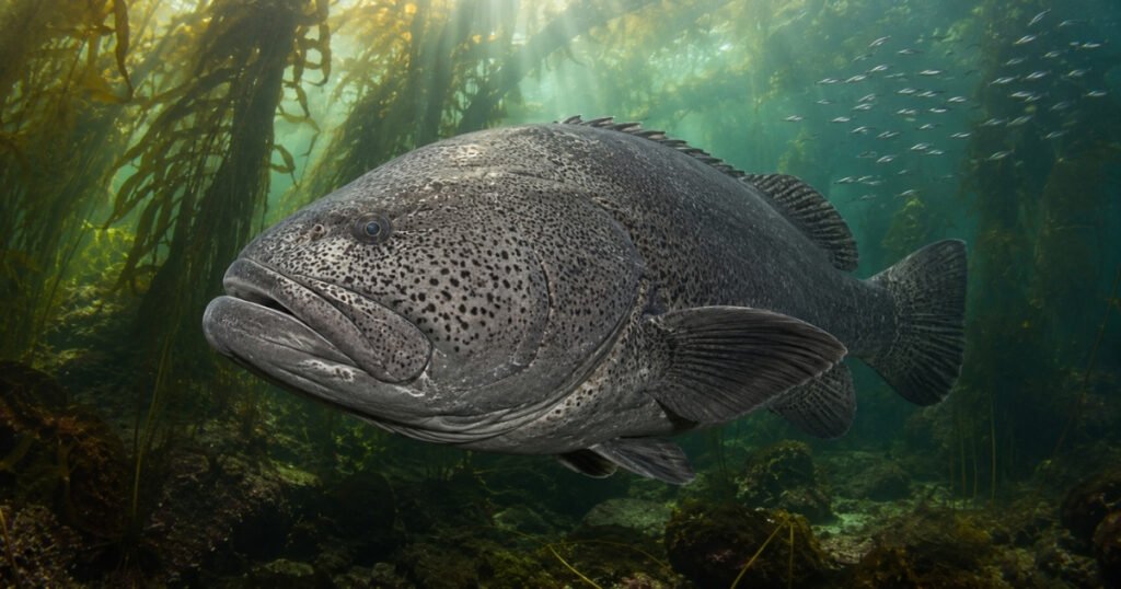 Giant Sea Bass size