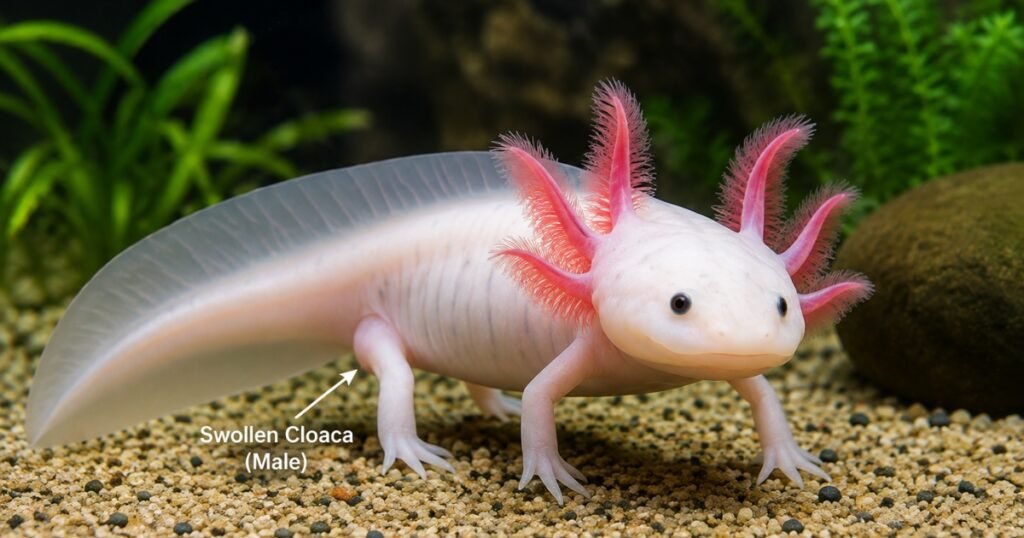 Male Axolotl Characteristics