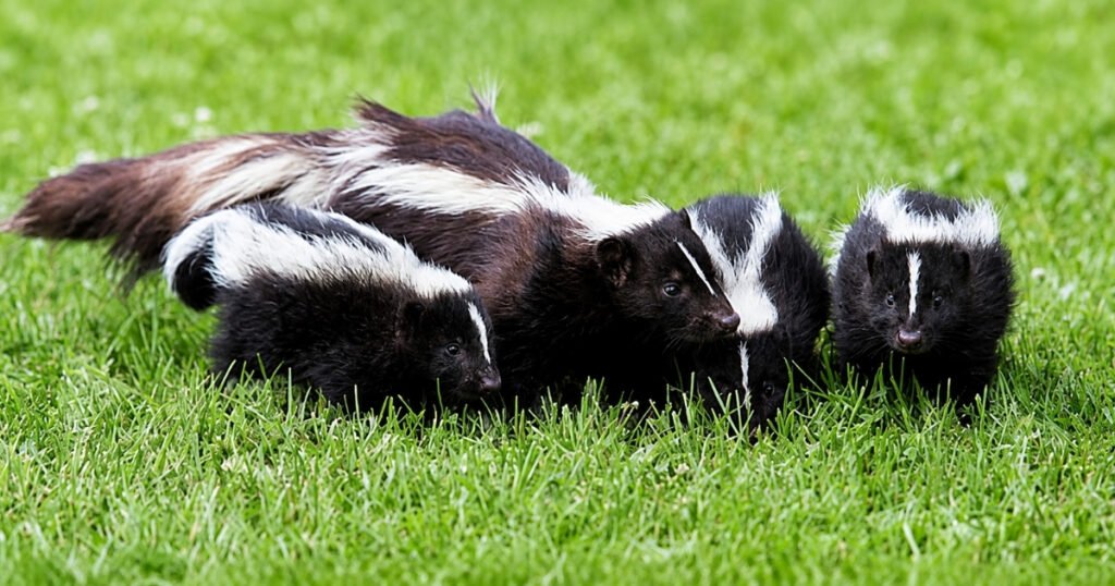 how many times can a skunk spray at one time