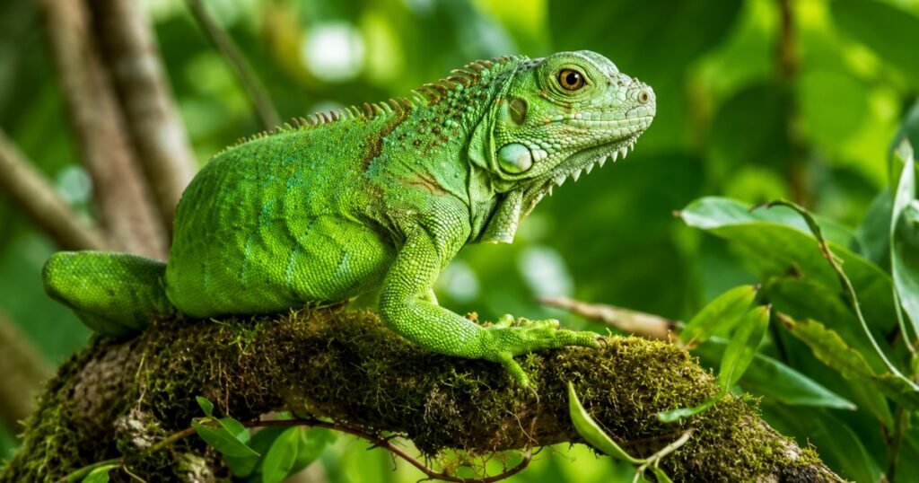iguanas reptiles