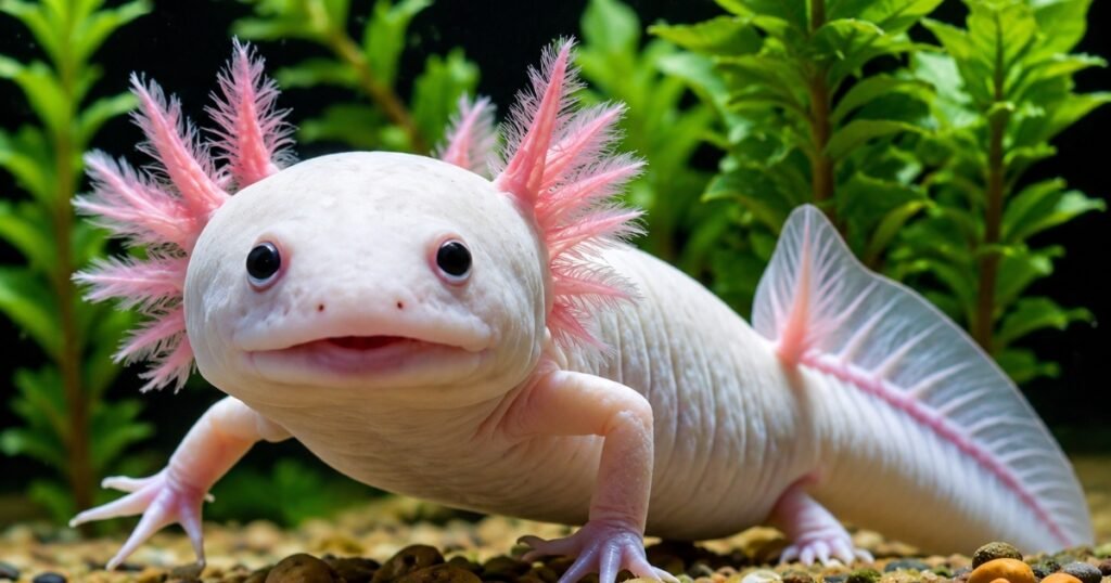 pictures of axolotls