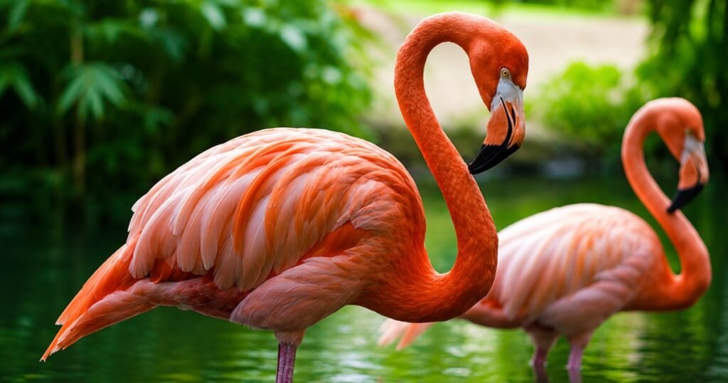the flamingo bird
