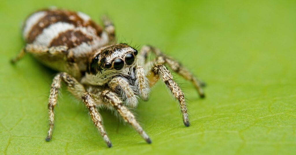 zebra spider habitat