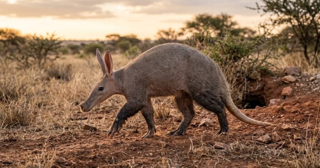 Aardvark habitat
