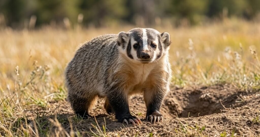 American badger scientific name
