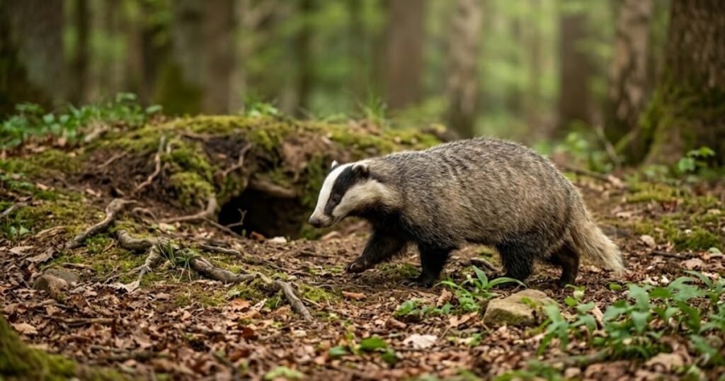 Badger habitat