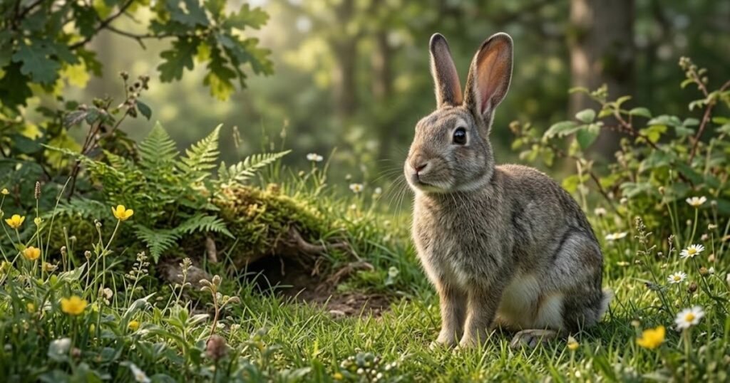 European Rabbit habitat