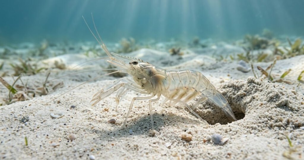 Ghost Shrimp habitat