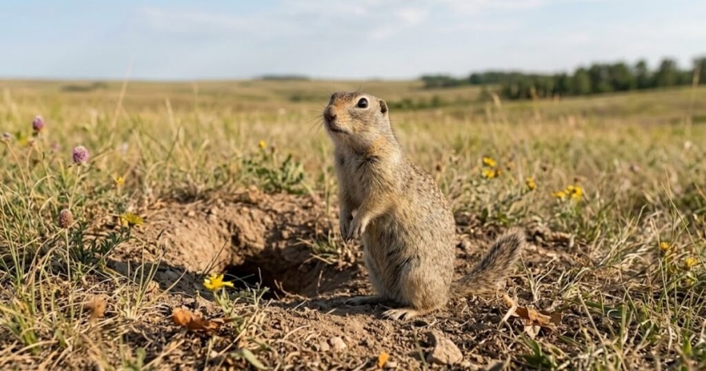 Ground Squirrel habitat