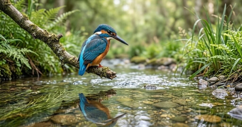 Kingfishers habitat