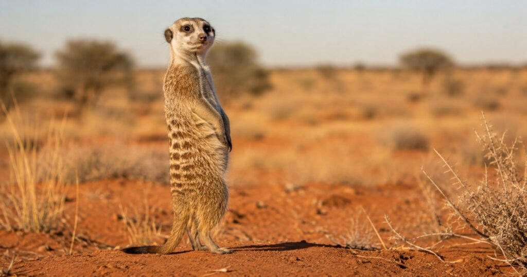 Meerkat habitat
