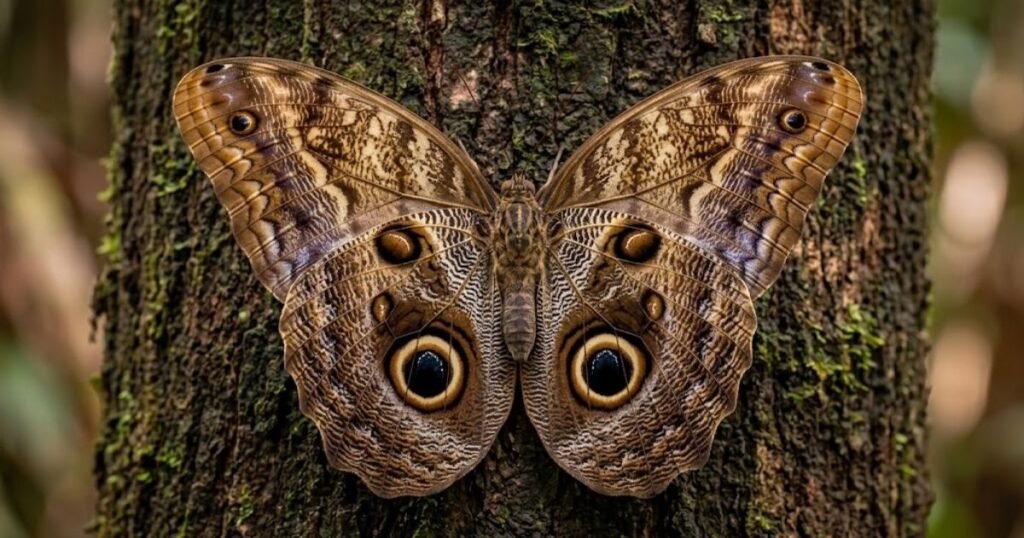 Owl Butterfly habitat