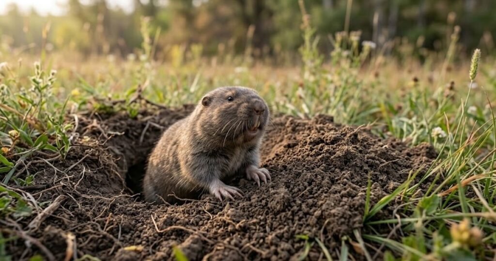 Pocket Gopher habitat