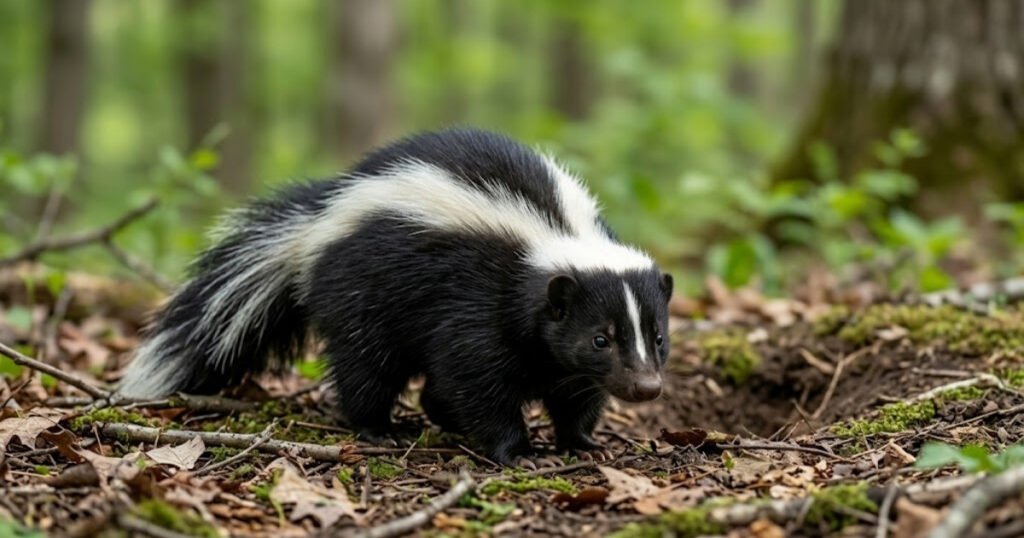 Skunk scientific name
