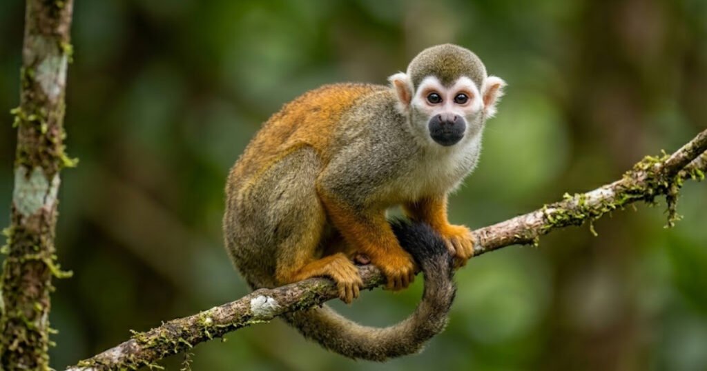 Squirrel Monkey size