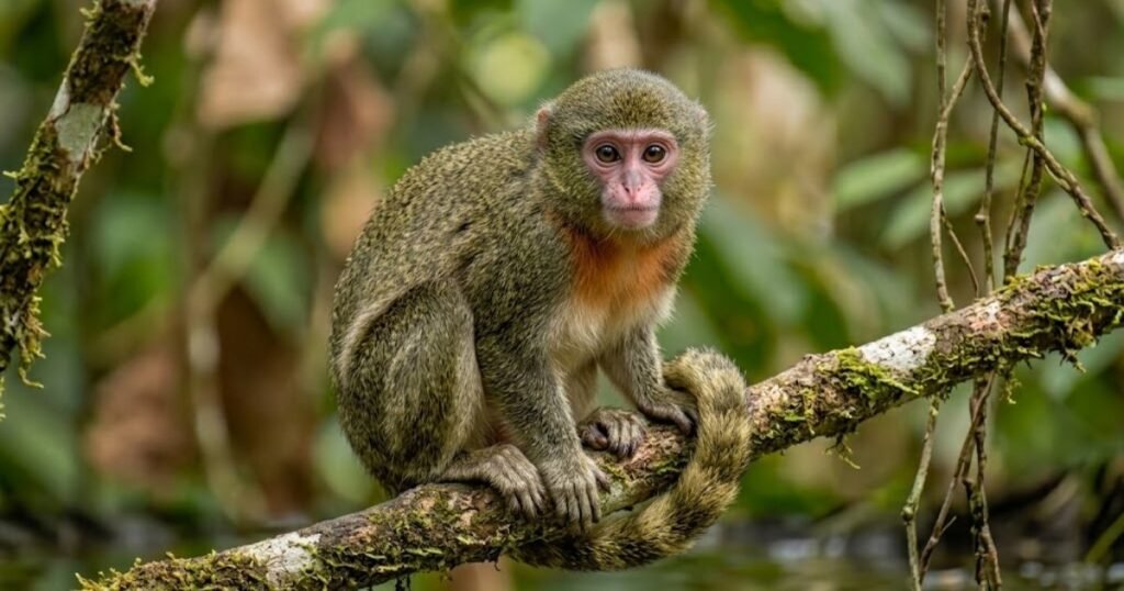 Talapoin Monkey size