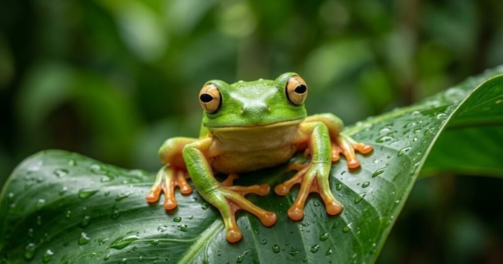 Tree Frog habitat 