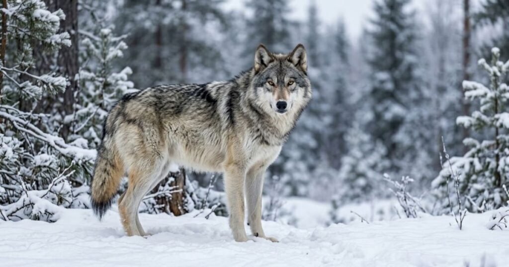 Wolf habitat