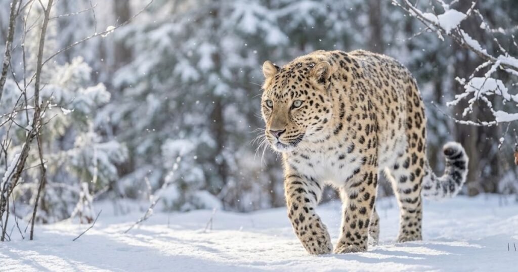 amur leopard habitat 