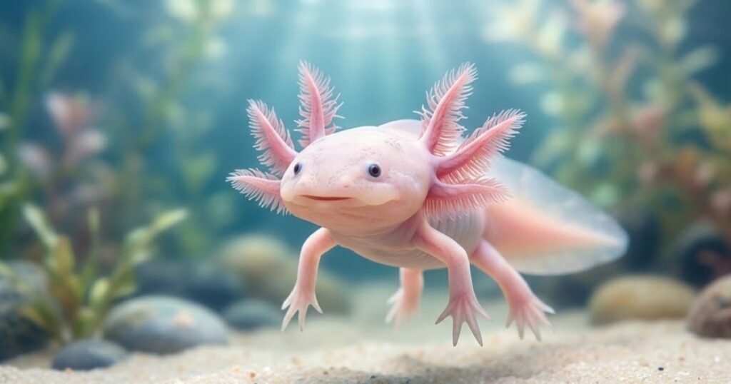 axolotl habitat