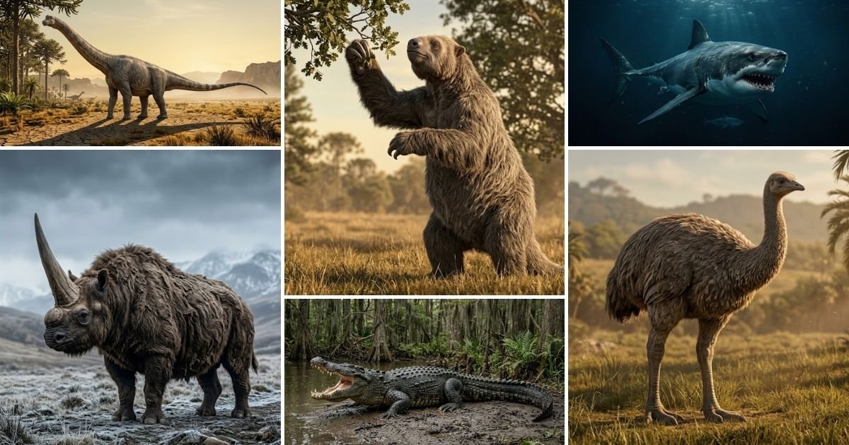 biggest extinct animals