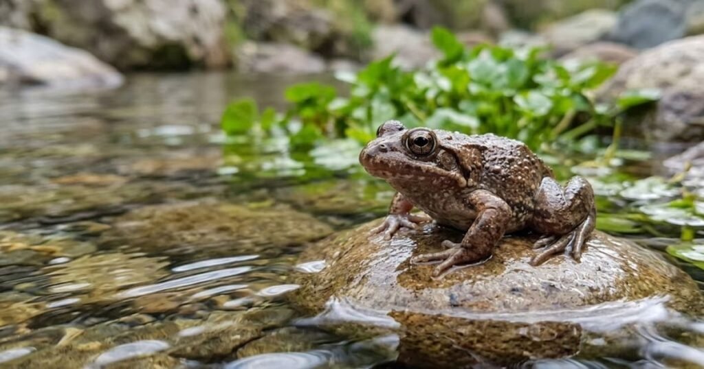 el rincon stream frogs population