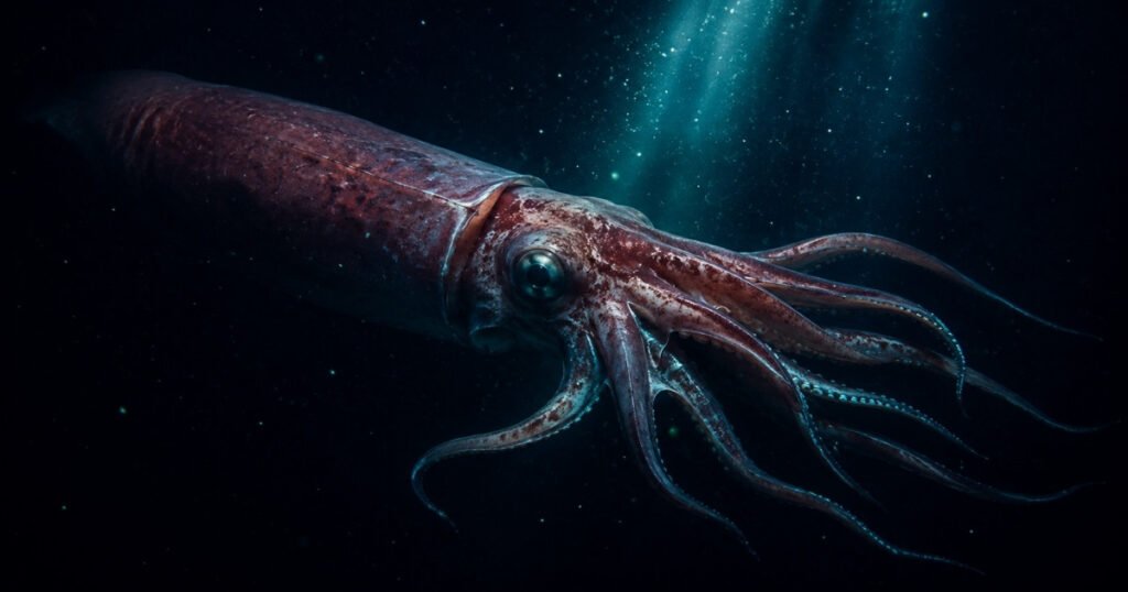 giant squid size