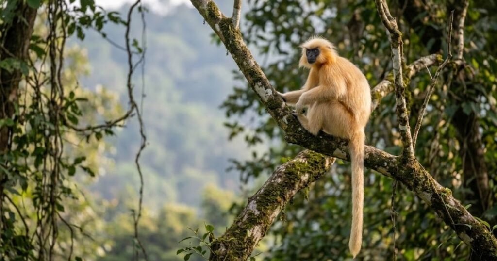 golden langur habitat