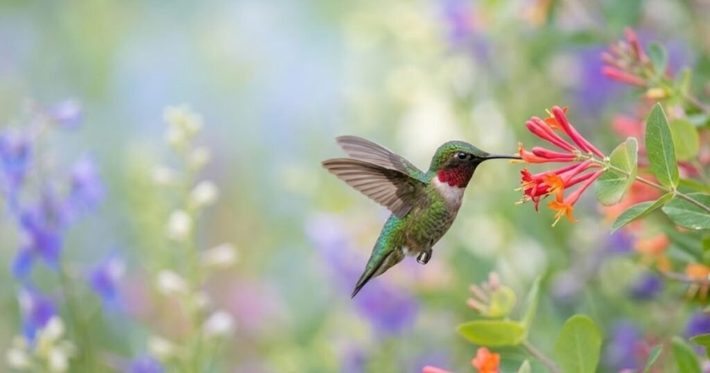 hummingbird size