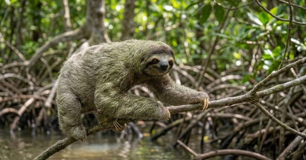 pygmy three-toed sloth habitat