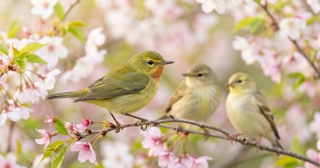ruby-throated warbler habitat