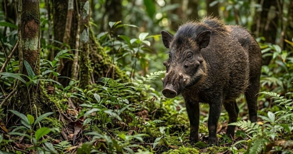 what is a warty pig