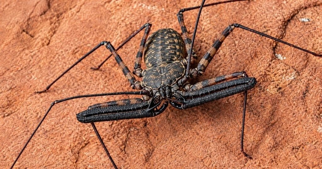 Tailless Whip Scorpion habitat